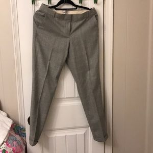 J crew Cafe Capri size 6T Gray 100% wool